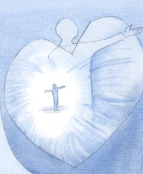 Hij toonde me dat we alleen het hart hebben om Hem te geven; het is de enige schat die we naar de hemel kunnen dragen, vol van Zijn leven