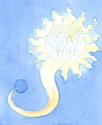 De hemel is als een helder huis ver boven de duisternis van de aarde; een verheven staat; een gratis geschenk waarvan we het niet waard zijn