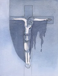 Ik zag dat de grote uitstorting van Gods genade mogelijk werd gemaakt door het bloedige offer van het gebroken lichaam op Golgotha