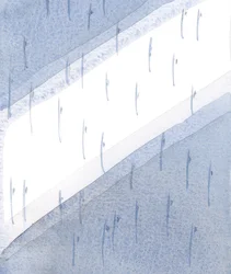 In het avondlicht zweefde elk schepsel op zijn rechtmatige plaats, en in wonderbaarlijke bewegingen, weerklonk de statige dans van de engelen in de Hemel