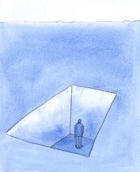 Het kan gebeuren dat iemand zich zo geïsoleerd en ongelukkig voelt, door zijn fouten en veel betreurde beslissingen