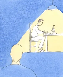 Het is gevaarlijk wanneer iemand zo onwillig is om zijn eigen belangen of obsessies los te laten dat hij bereid is de kreten te negeren van iemand die in nood verkeert of dringend hulp nodig heeft, 2004