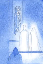 Het behaagde Jezus om Zijn Moeder Maria bij Hem in de Mariakapel te brengen en mij te laten zien wat ik geloof