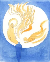 Jezus onze Hogepriester, door de Heilige Geest, trekt ons in de liefde van de Vader