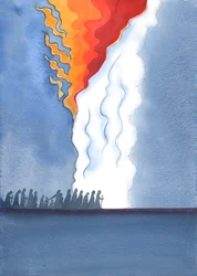 Net zoals het volk van God in de tijd van Mozes werd geleid door een vuurkolom, kan een ware contemplatief vandaag innerlijk worden geleid alsof door een sterke zoete vlam