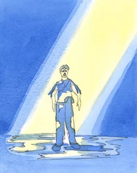 Sommige mensen, hoewel ze gered zijn, zien duidelijk wanneer ze sterven hoe slecht voorbereid ze zijn op de hemel, alsof ze vuile kleren dragen - omdat ze boetedoening en gebed hebben verwaarloosd