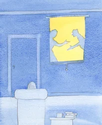 Iemand die in gebed zowel hart als geest aan God heeft gegeven, maar door ongewenste beelden wordt afgeleid, treft daarvoor niet meer blaam dan iemand die stil in haar kamer zit blaam treft voor de schaduw
