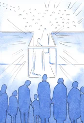 Het tabernakel is als een gang naar de Hemel waar we Christus en zijn heiligen kunnen ontmoeten en ons kunnen voorbereiden op de Hemel aan het einde van het leven