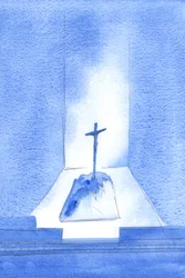 Dit is het hart van het katholieke geloof: dat Christus stierf om ons te redden; en dat ditzelfde reddende Offer hier bij de Mis in sacramentele vorm opnieuw wordt gepresenteerd en aangeboden