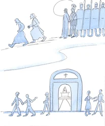 Die vrienden van Christus vandaag die geen moeite doen om naar de mis te gaan, gedragen zich als die vrienden van Christus, lang geleden, die wegrenden toen Christus werd gearresteerd en gekruisigd