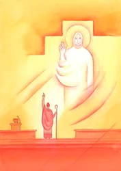 Door elke bisschop die in gemeenschap is met de paus, heiligt, onderwijst en leidt God de Vader ons, 2002