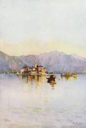 Isola Pescatori en de Sasso di Ferro, Lago Maggiore