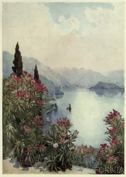 Villa Serbelloni, Lago di Como, Illustratie uit 