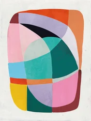 Levendige abstracte vormen