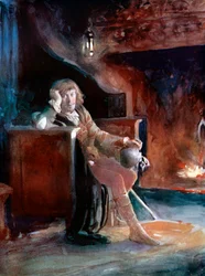 George Alexander in If I were King, ca. 1902