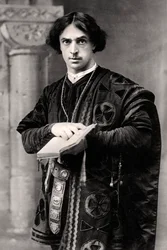 John Martin Harvey 1863-1944, Engelse acteur, 1907