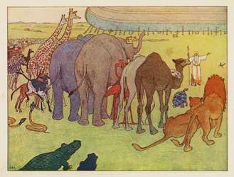 De Ark van Noach: Het verzamelen van de dieren
