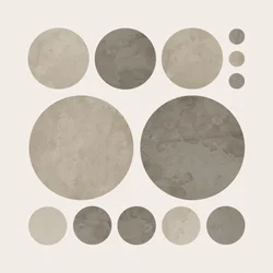 Abstracte aardse cirkels