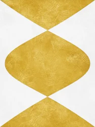 Modern goud geometrisch