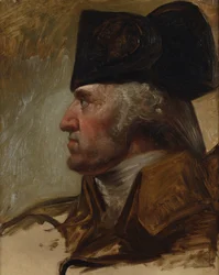 George Washington, Studie voor Washington Steekt de Delaware Over