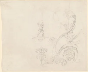 Studies van fonteinversieringen