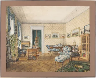 Salon van een Sportman
