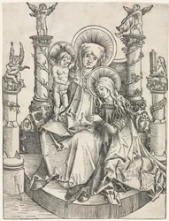 Sint-Anna, de Maagd en Christus Kind