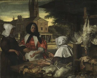 De vogelmarkt, Amsterdam