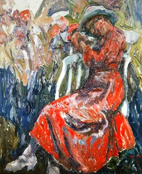 Portret van een dame
