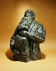 Rodin kijkt terug; Rodin Penche en Arriere, 1909