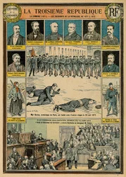 De Derde Republiek en haar presidenten van 1871 tot 1913 - de Commune van 1871 - Monseigneur Darbois, Aartsbisschop van Parijs, werd geëxecuteerd, doodgeschoten met andere gijzelaars op 28 mei 1871 - zitting van 16 juni 1871 in het Huis van Afgevaardigden