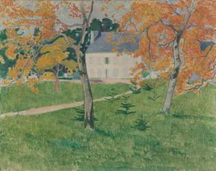 Huis tussen bomen - Pont-Aven