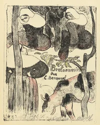 Les Bretonnieres, vooromslag van de serie, 1888-89