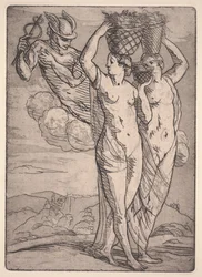 Mercurius en Twee Vrouwen