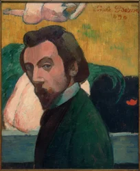 Zelfportret Emile Bernard, 1890