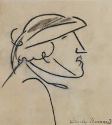 Studie van een Bretonse man