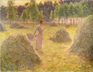 De arenlezers, midden jaren 1890