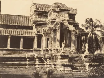 Portiek van de Grote Galerie van de Pagode, 1866