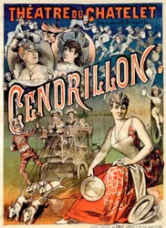 "Assepoester of het wonderschoentje, theater du Chatelet, Parijs