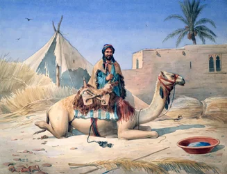 Bedoeïen en Kameel, 1830