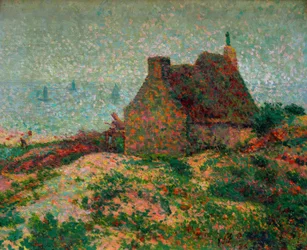 Bretons Huis met Uitzicht op de Zee