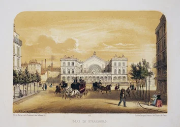 Gare de Strasbourg (nu Gare de l
