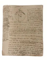 Problemen in meetkunde en wiskunde, ca 1735-1740
