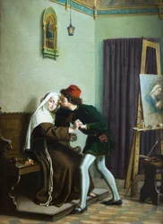 Filippo Lippi en Lucrezia Buti