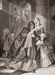 De ontsnapping van Lord Nithsdale uit de Tower, uit 