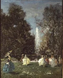 Fête Champêtre bij de Villa d