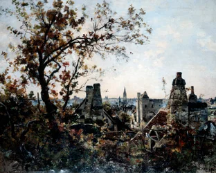 De Toren van Chevalot in de avond