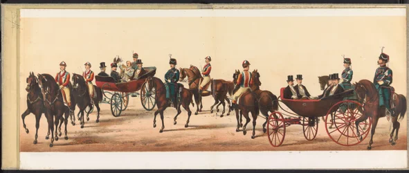 Optocht te Haarlem, 1872 (plaat 8)