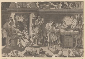 Academie van beeldhouwer Baccio Bandinelli