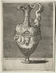 Schenkkan versierd met dolfijnen, 1543